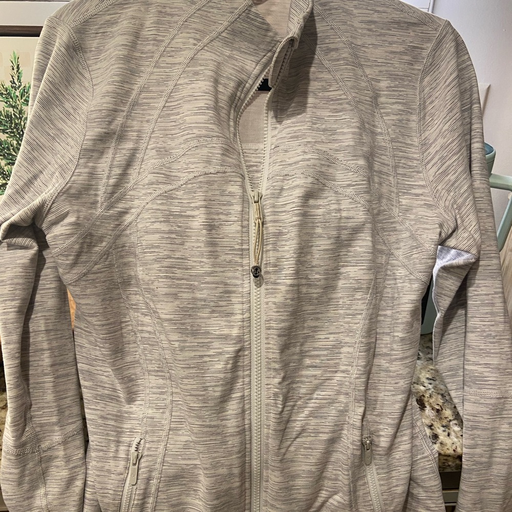 lululemon athletica Light Gray Utility Jacket